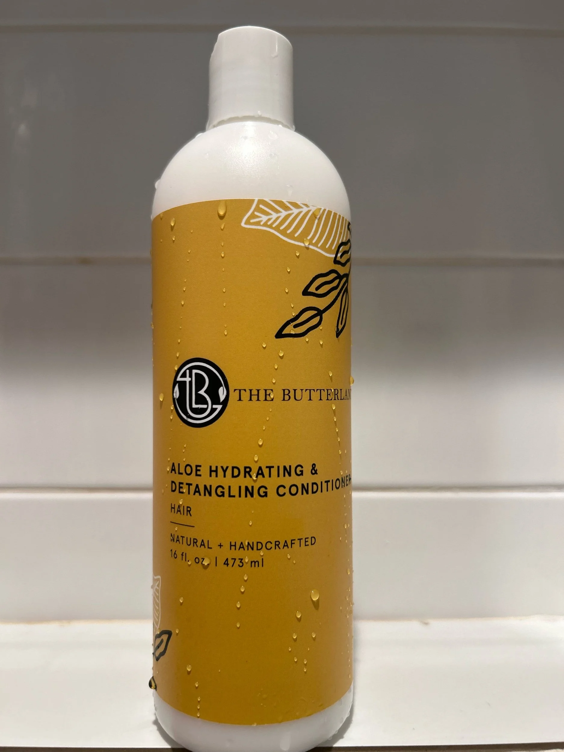 Aloe Hydrating & Detangling Conditioner/ Leave -In 16 oz.  The Butterland