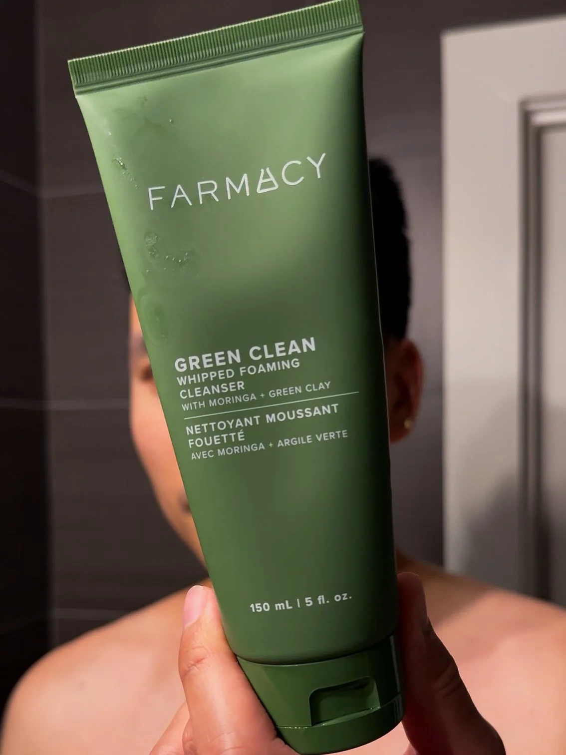 An Effective, Foamy Cleanser: Farmacy Green Clean Whipped Foaming Cleanser