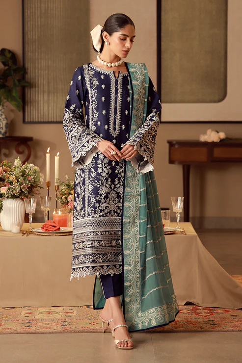 Pakistani Embroidered Lawn Unstitched 3 Piece Ziya | Latest Pakistani Punjabi Suits Salwar Kameez Designer Wear.