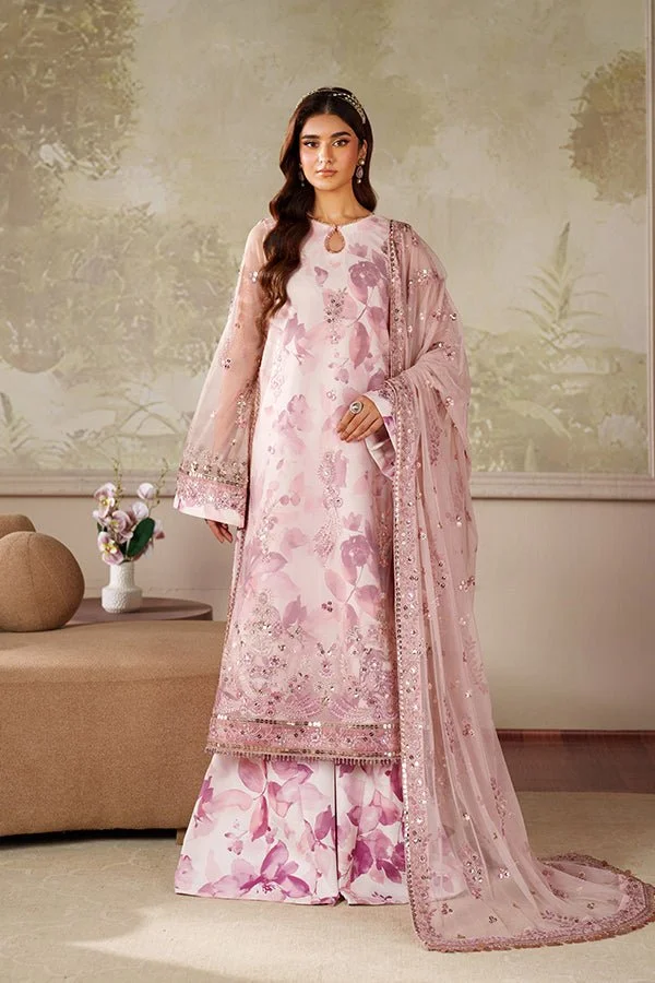 Pakistani Embroidered Net Unstitched 3Pc Suit ZRF-ZPE-06 RAHMA-ZARR-116 | Latest Pakistani Design Salwar Kameez Punjabi Suit Designer Wear.