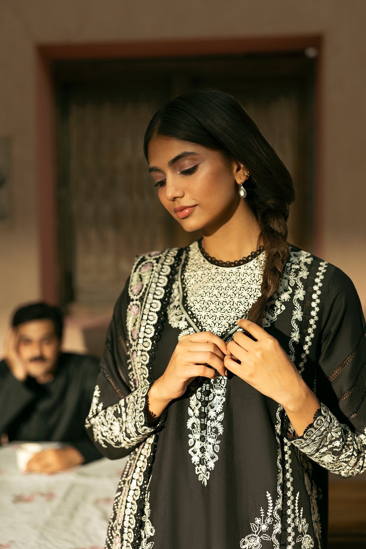 Pakistani Embroidered Lawn Suit Unstitched Bekhudi Zeh-112 | Latest Pakistani Punjabi Suits Salwar Kameez Designer Wear.