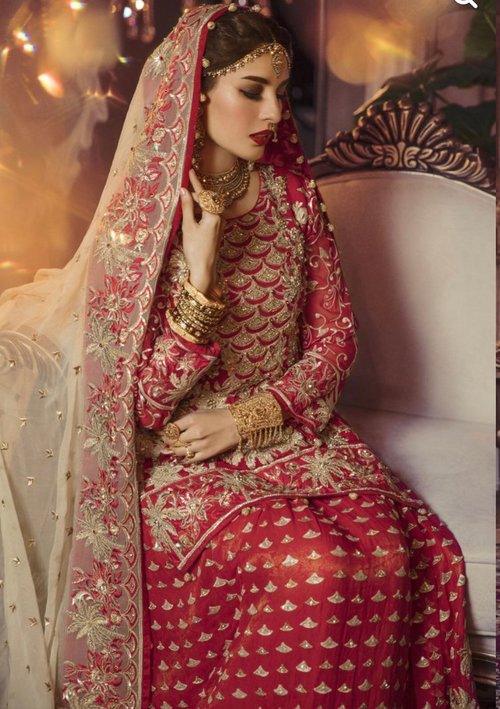 Pakistani Designer Suit Wedding/Eid Party Wear Collection Shalwar Kameez Stitchd