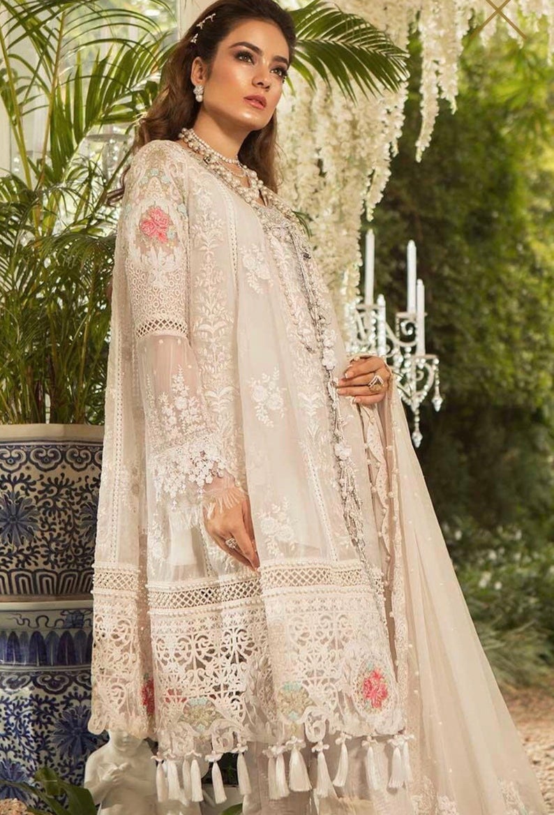 Details about Indian Bollywood Pakistani Salwar Kameez Maria B Designer Anarkali Wedding Suits Details about Indian Bollywood Pakistani Salwar Kameez Maria B Designer Anarkali Wedding Suits
