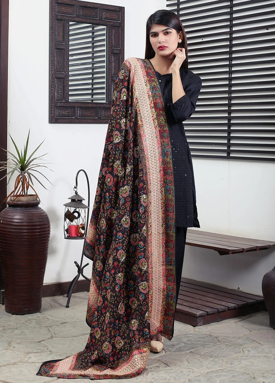 salwar with shawl