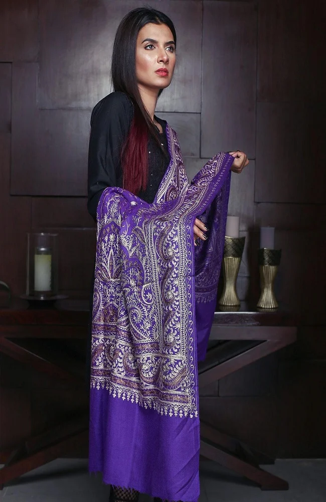 salwar with shawl