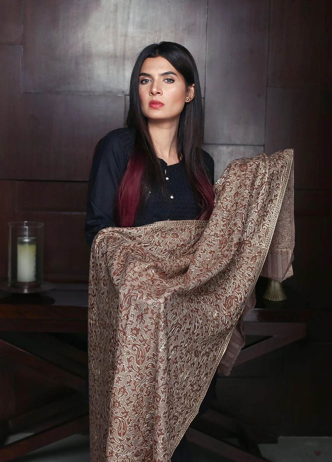 punjabi suit shawl