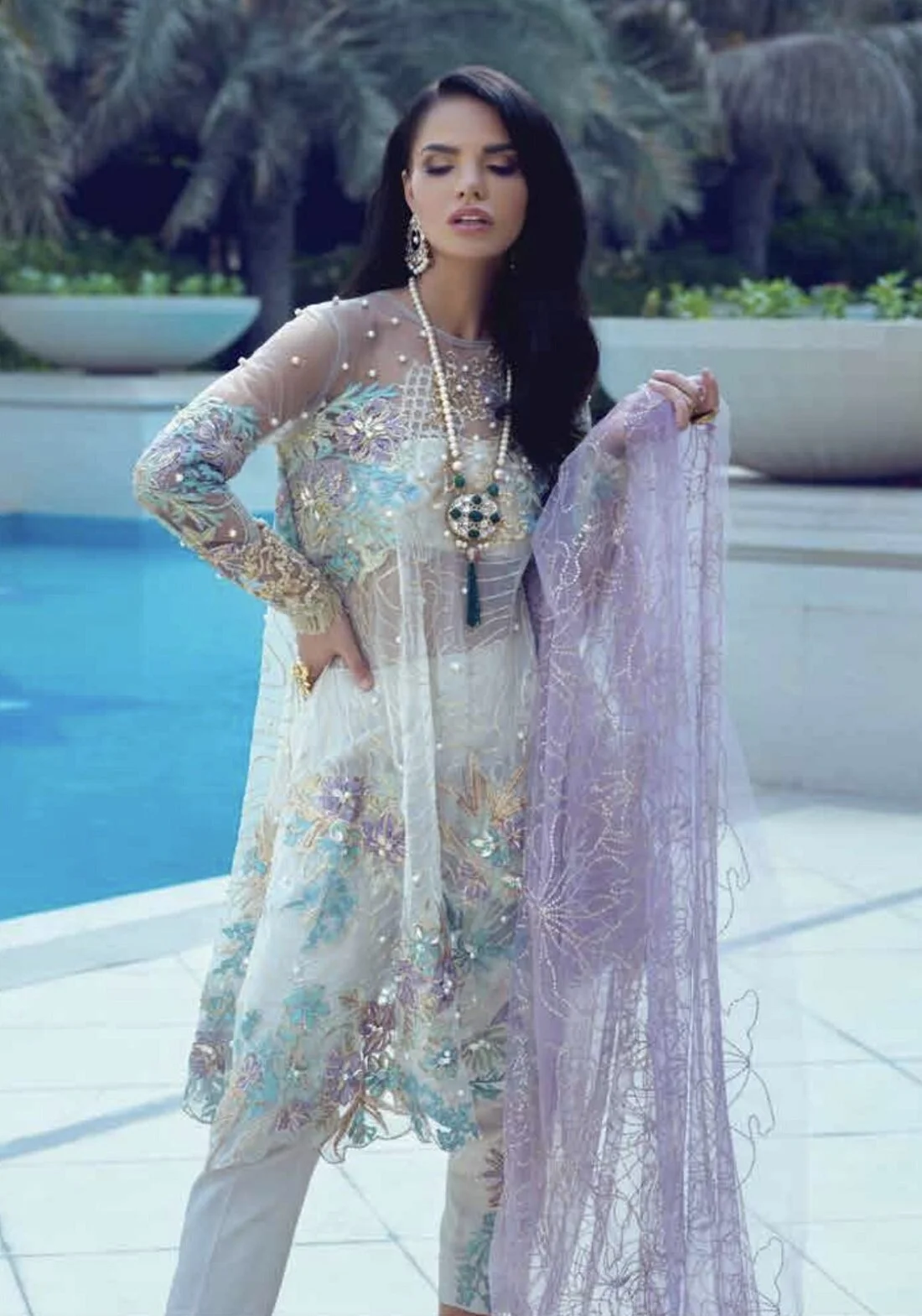 punjabi suit with ghagra