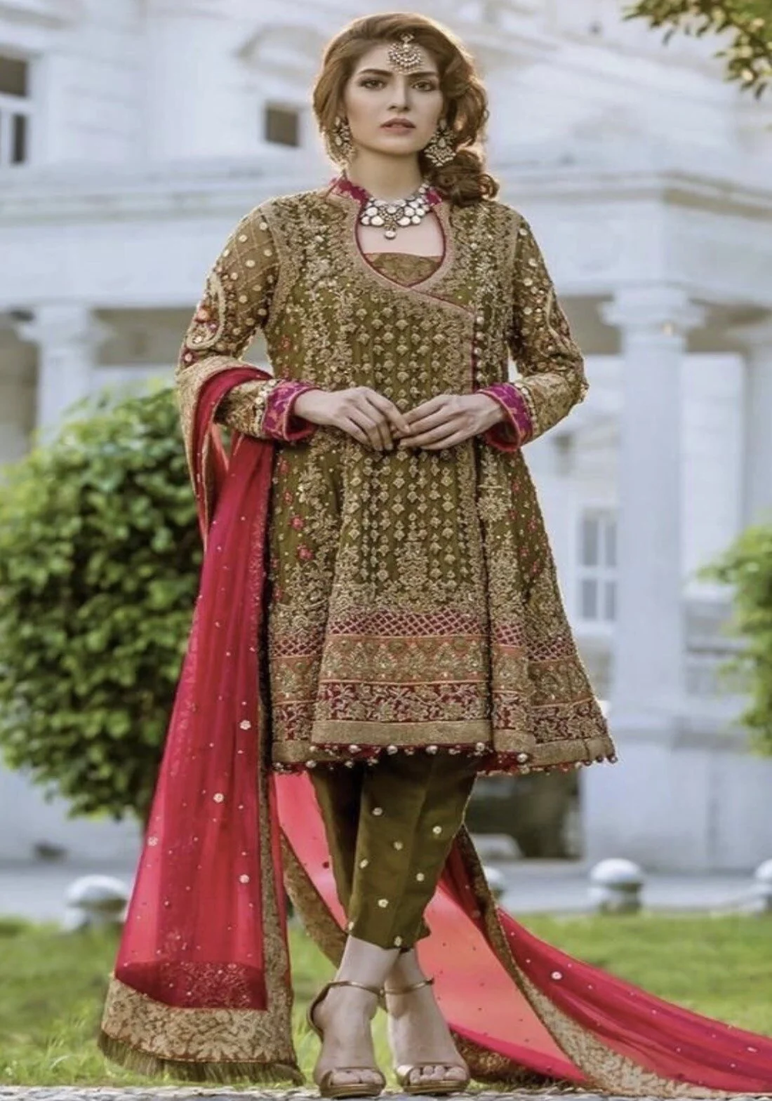 latest pakistani party wear 2019