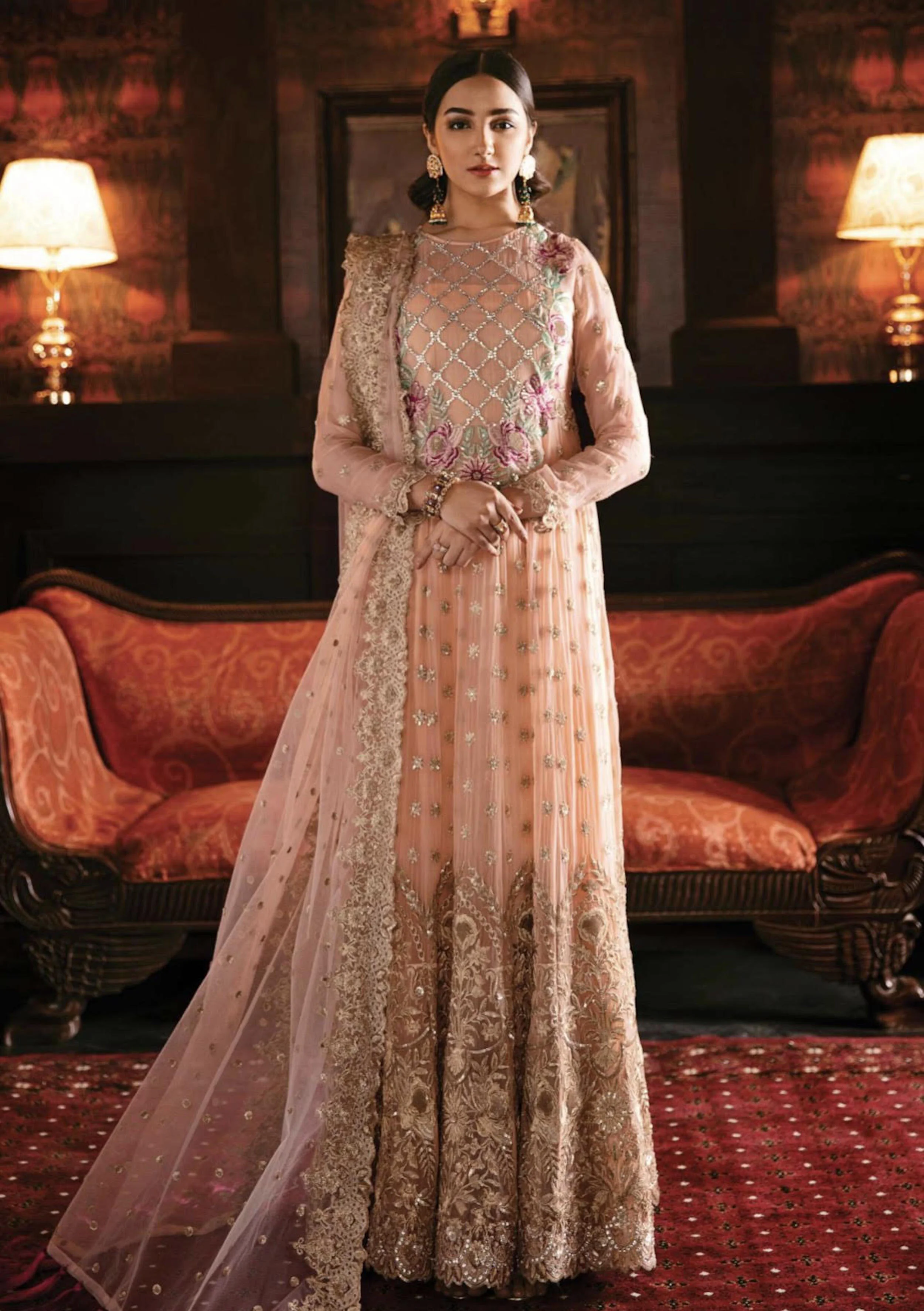 designer lehenga frock