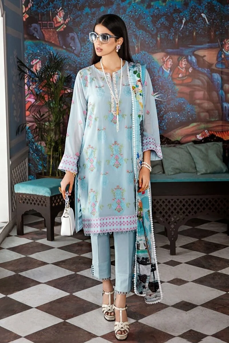 latest printed suit design