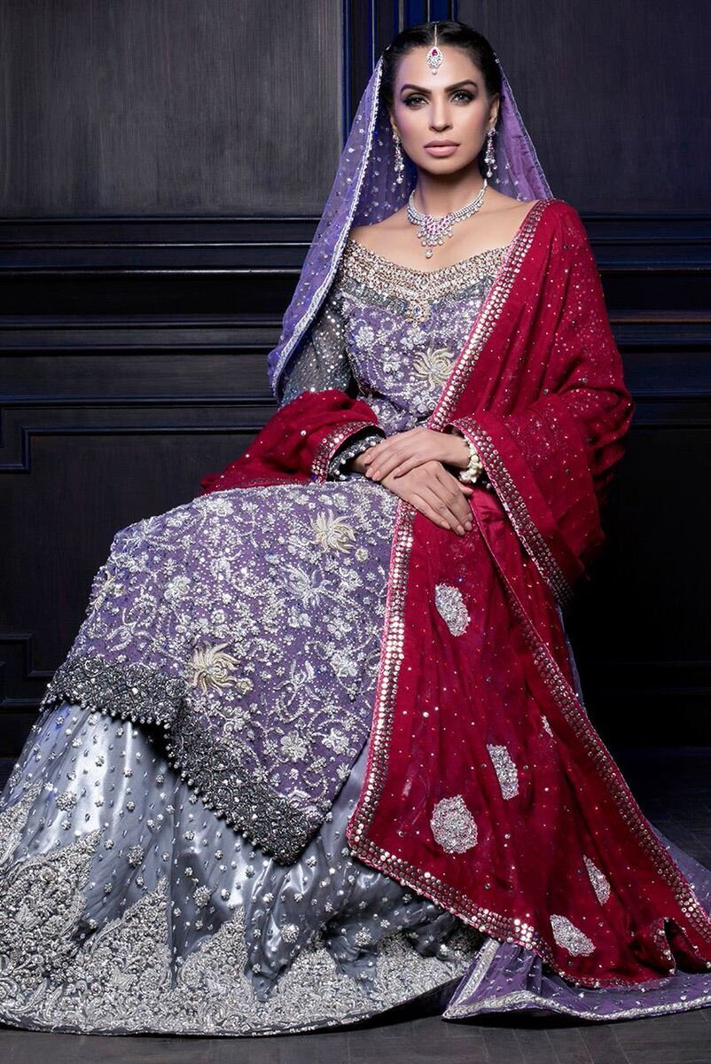 Sana Javed Net Bridal Suit – Aminas Collection