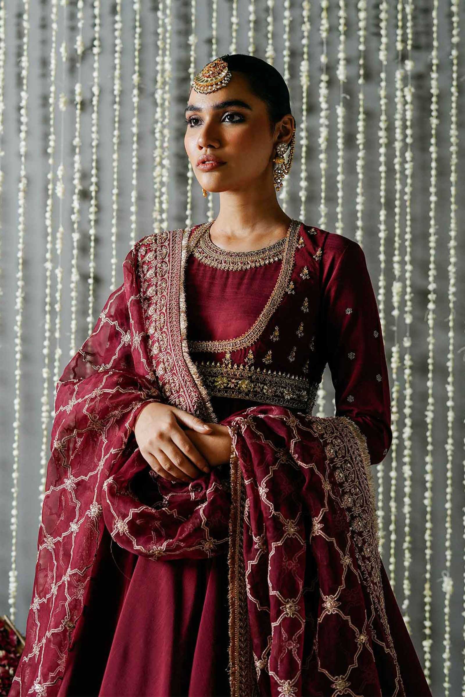 Buy Light Brown Heavy Embroidered Lehenga Style Designer Anarkali Suit  Anarkali  Suits