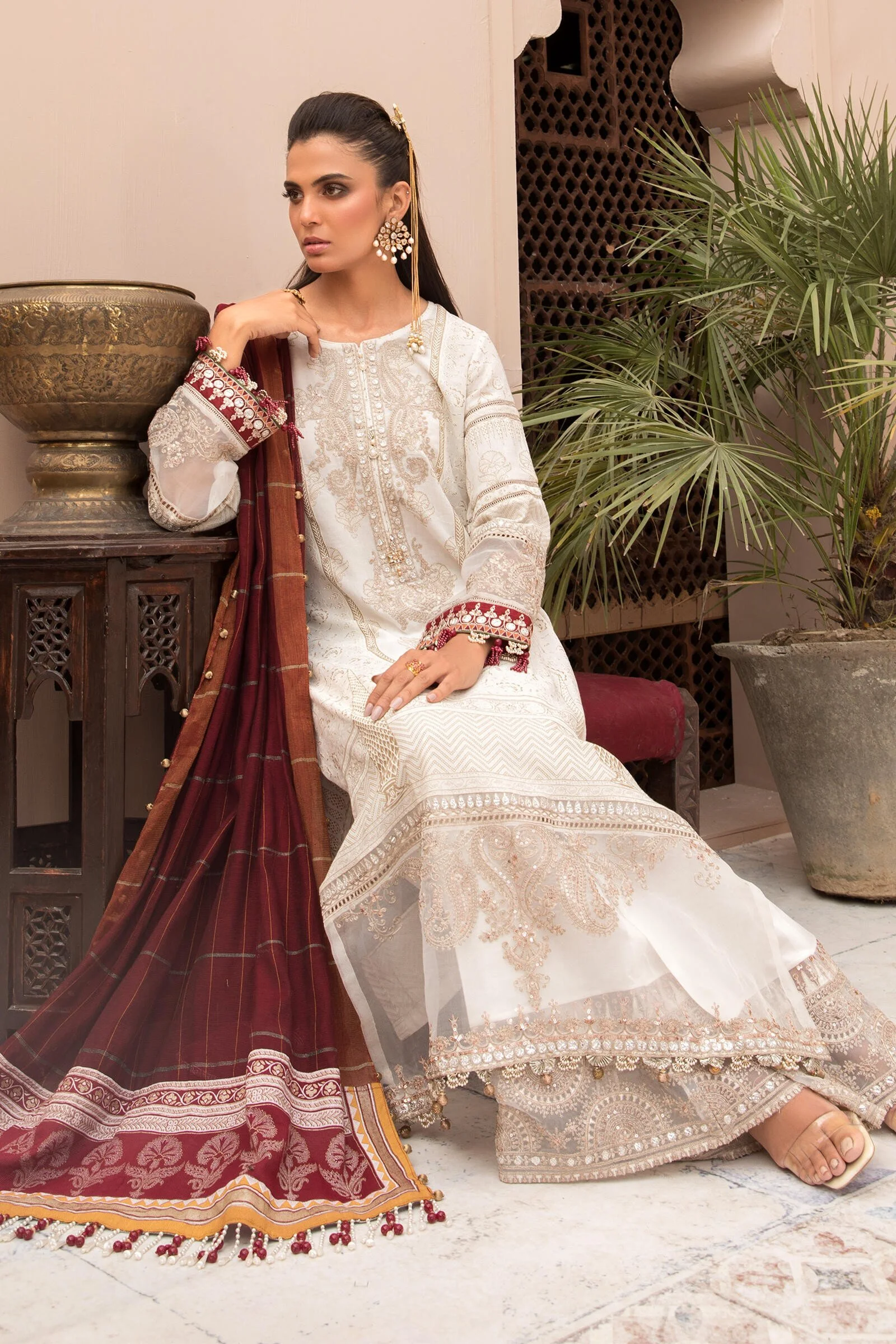 designer salwar materials