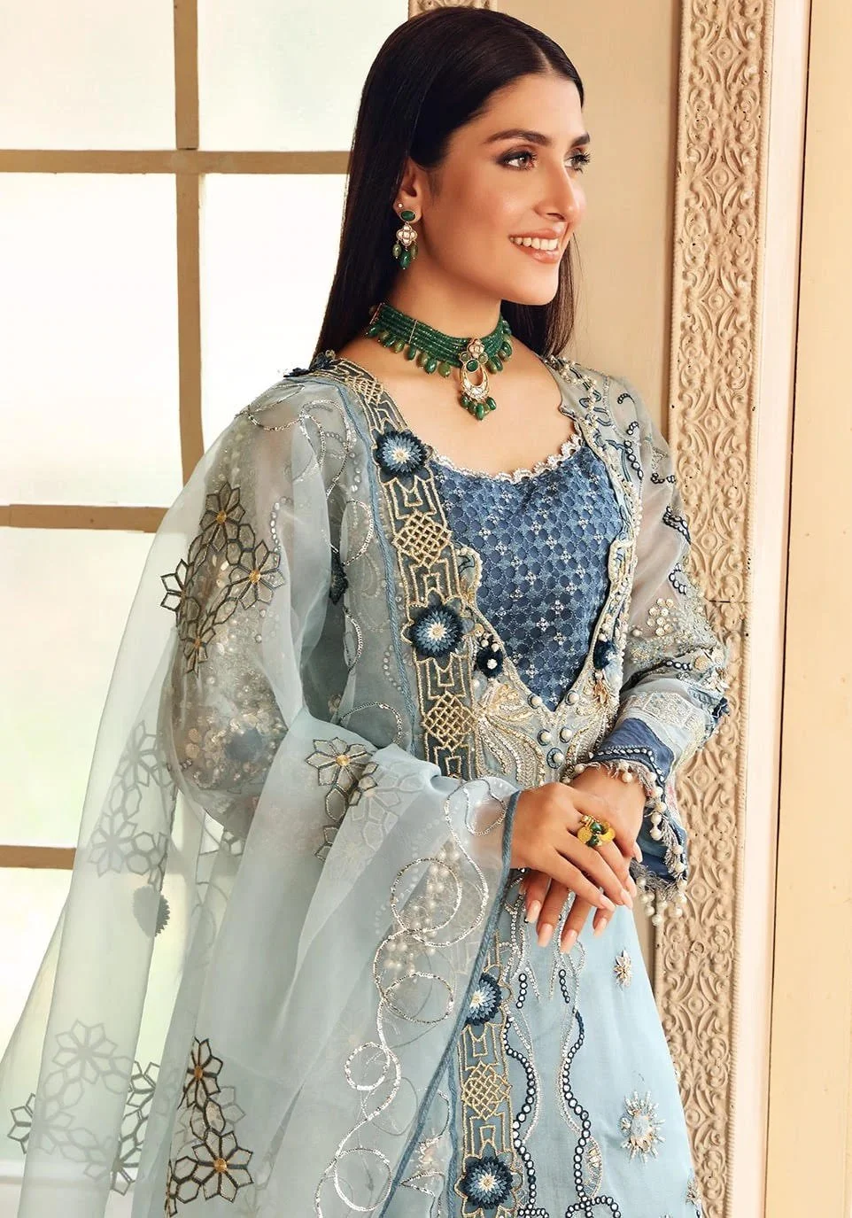 Latest punjabi suit hand work design deals