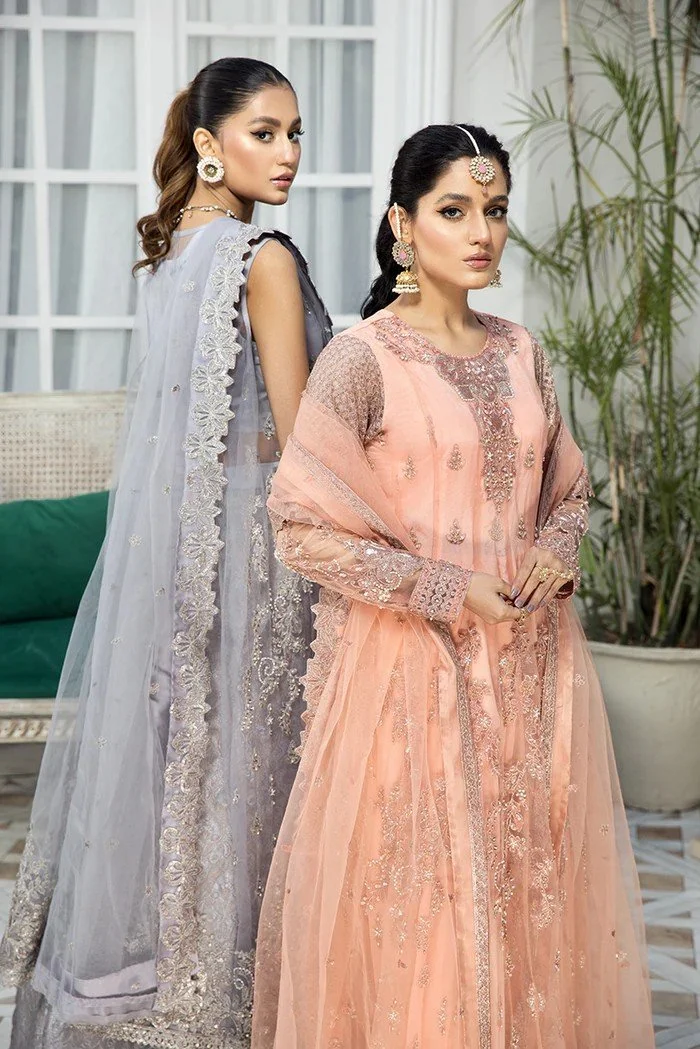 sachin and babi light blue dress Maria B Linen Pakistani Suits and Dresses