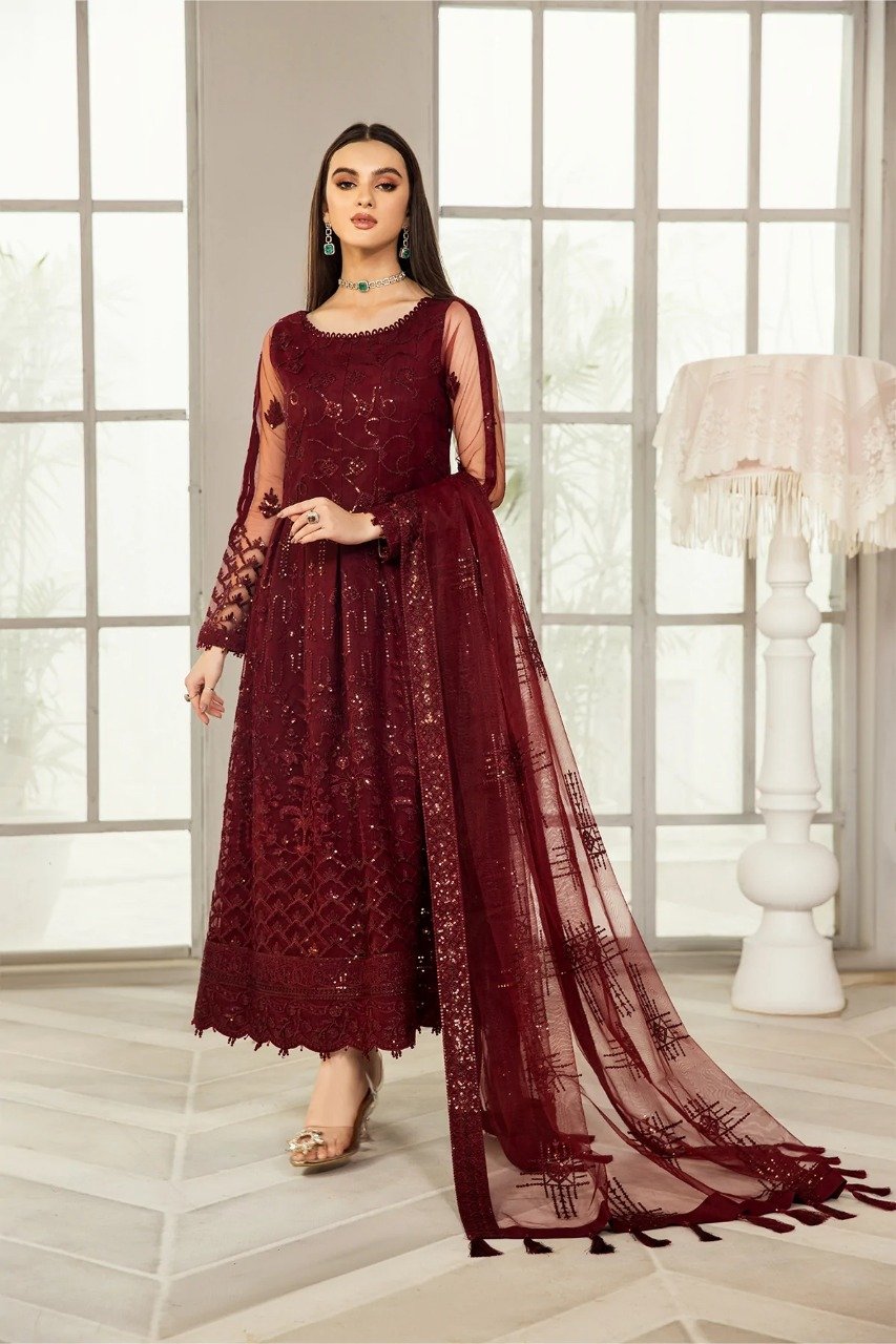 Outstanding Net Dress Design | Net dress design, Net dress, Net suits design  indian