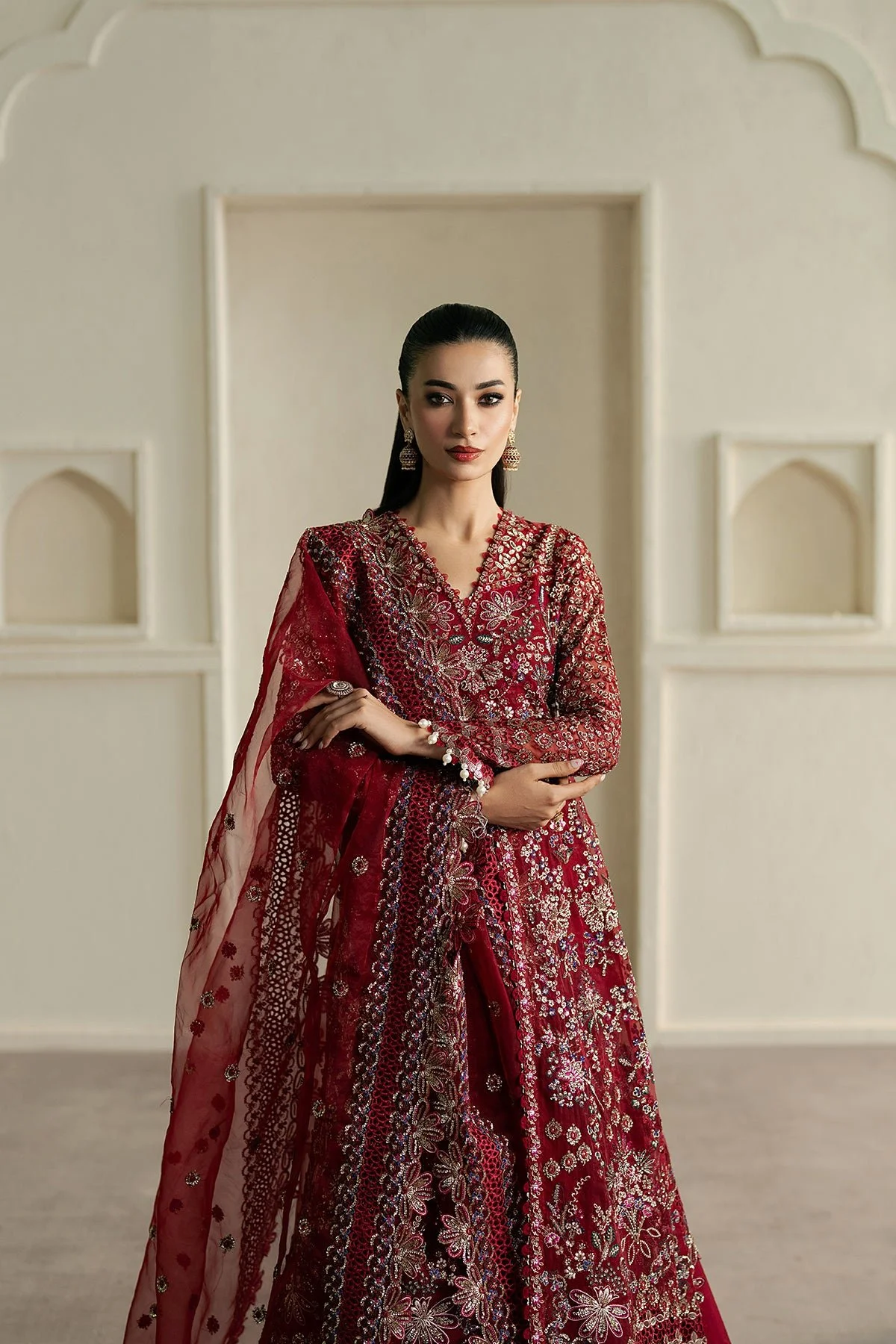 Pakistani Embroidered Organza Suit 3 Piece Naqqash-Ayz-55 Formal Collection | Latest Pakistani Punjabi Suits Salwar Kameez Designer wear.