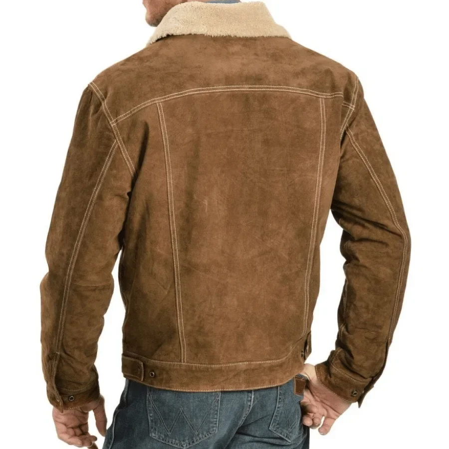 Brian-Camel-Brown-Suede-Trucker-Sherpa-Jacket-3.webp