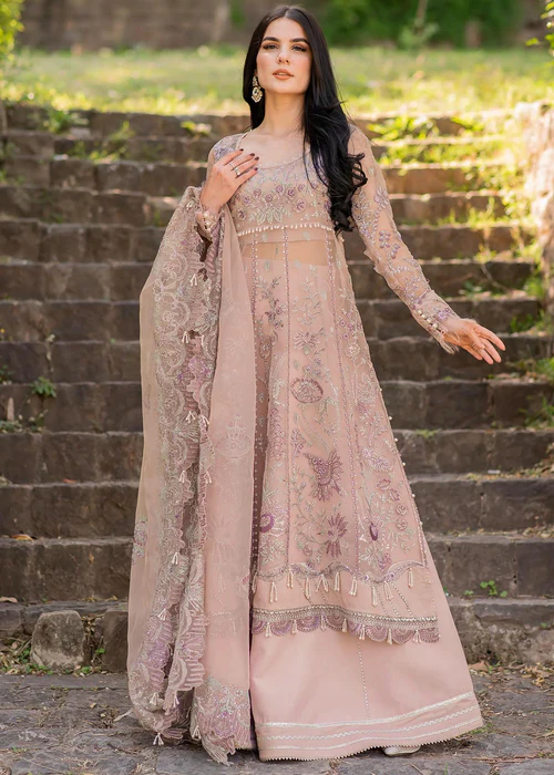 Embroidered Luxury 3 Piece Collection Unstitched Meeral Collection Zaira - MS-23-D005 - Meeral Luxe | Latest Pakistani Punjabi Suits Salwar Kameez Designers Wear