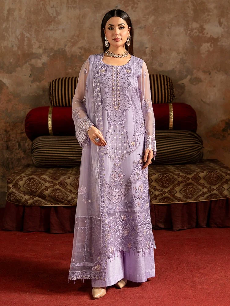 Pakistani Unstitched Embroidered CHIFFON | ZQ-01 - Zeb-33 | Latest Pakistani Punjabi Suits Salwar Kameez Designer Wear.