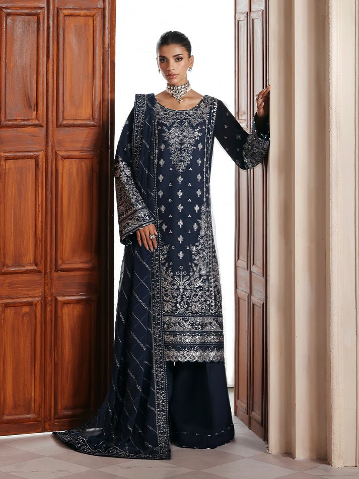 Pakistani Embroidered Raw silk Unstitched 3 Piece Saphira-Sd-14-Gul-79 | Latest Pakistani Punjabi Suits Salwar Kameez Designer Wear.