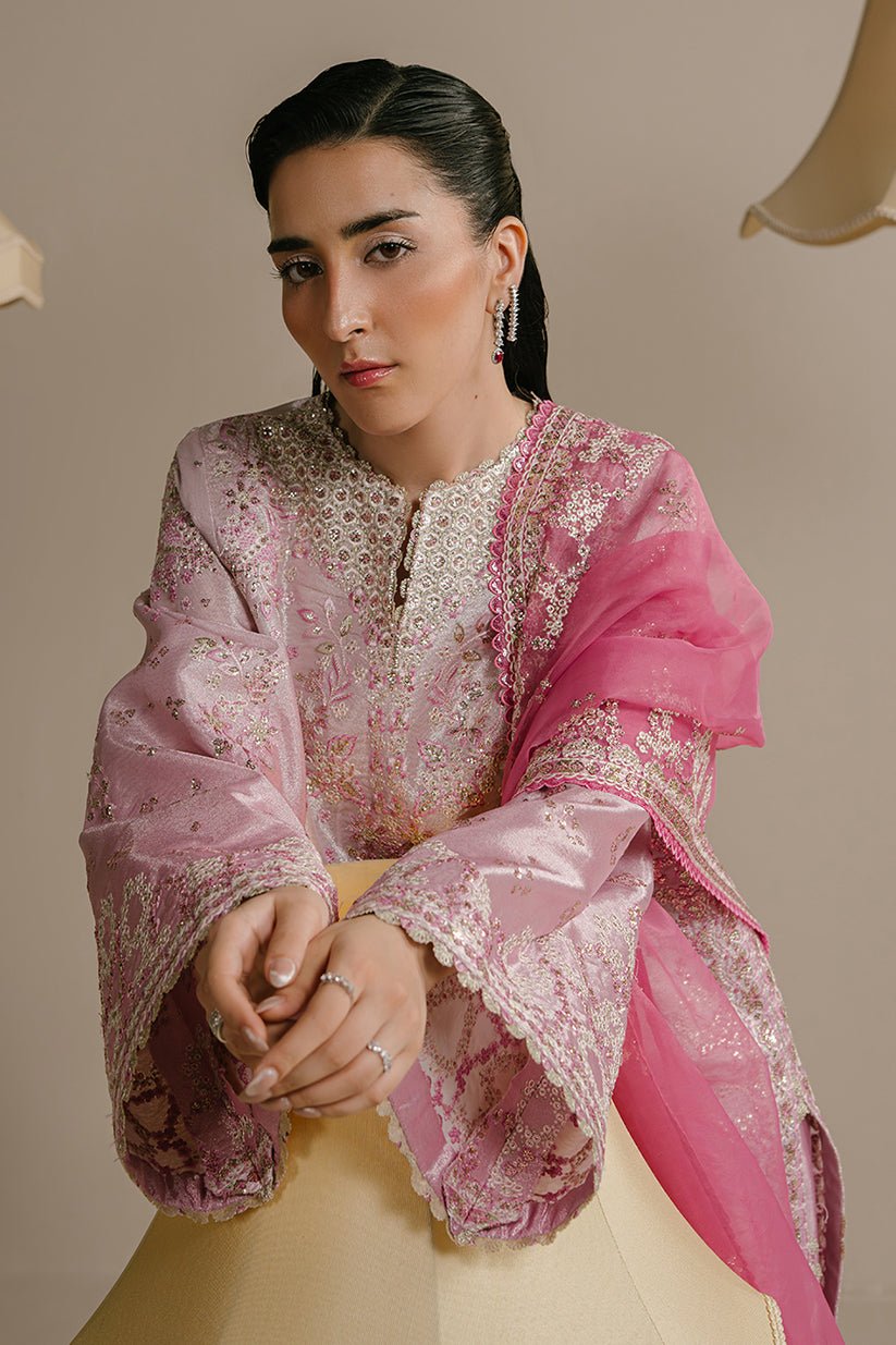 Pakistani Embroidered Suit 3 Piece Rose Ashe-Ayz-45 Formal Collection | Latest Pakistani Punjabi Suits Salwar Kameez Designer wear.