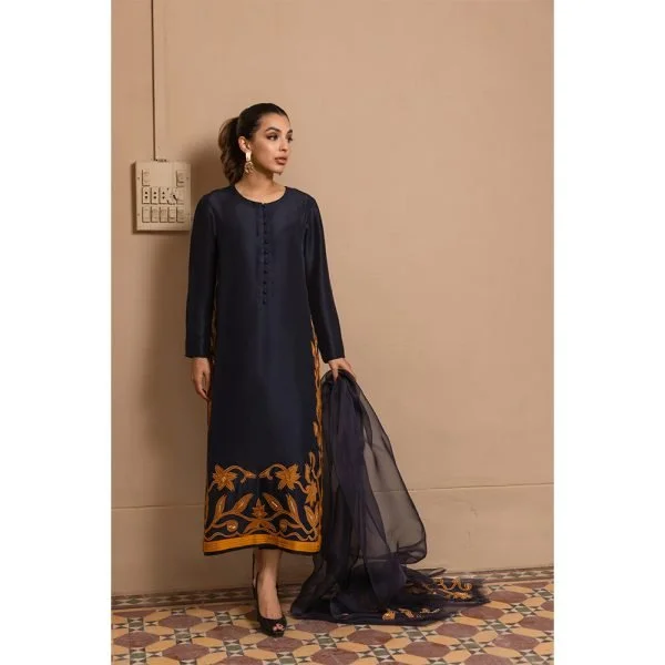 Embroidered Collection New Arrivals Unstitched 3 Piece Suit Reha-2 | Latest Pakistani Punjabi Suits Salwar Kameez Designer Wear