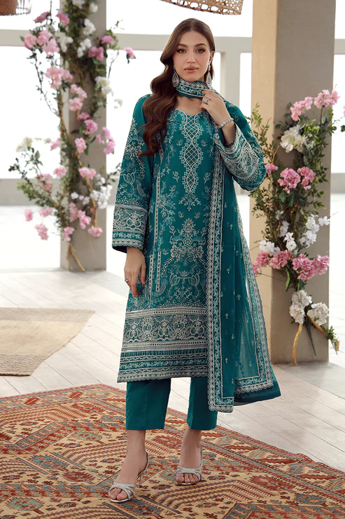 Pakistani Embroidered Lawn Unstitched 3 Piece Ariana | Latest Pakistani Punjabi Suits Salwar Kameez Designer Wear.