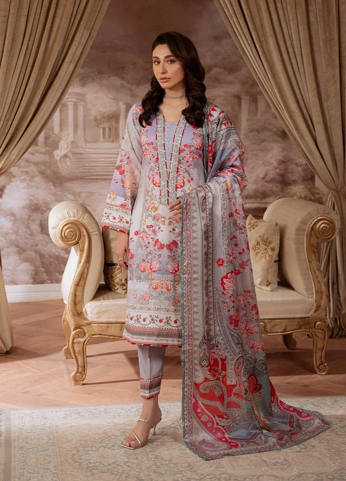 Pakistani Embroidered Silk Unstitched 3 Piece Twilight Elegance-Gul-65 | Latest Pakistani Punjabi Suits Salwar Kameez Designer Wear.