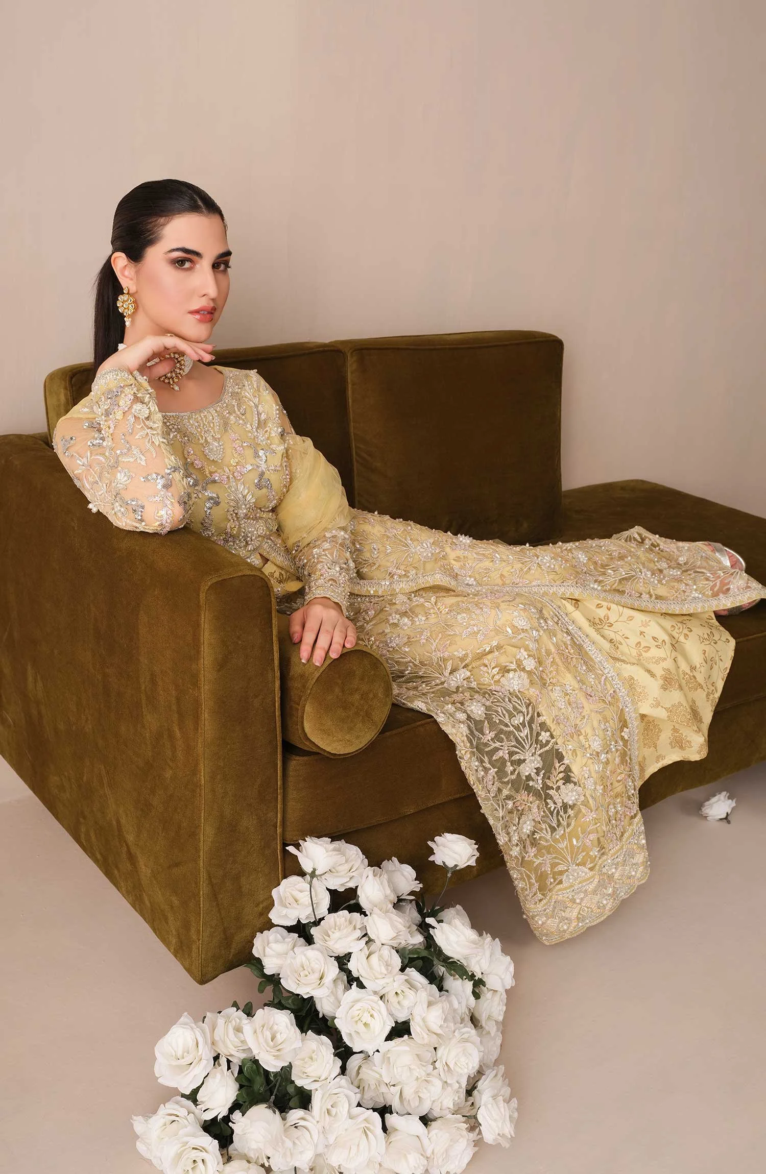 LatestFrontOpenGownPakistaniWeddingDressinNetFabric.jpg