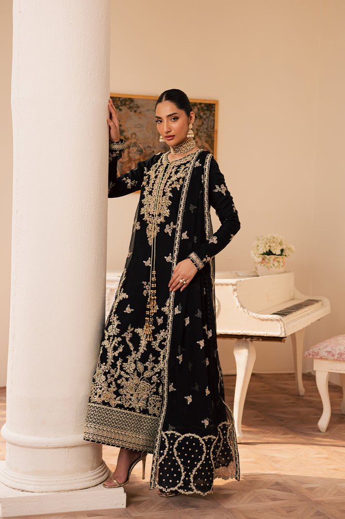 Pakistani Embroidered Unstitched 3Pc Suit ORAYA SVARA_93 | Latest Pakistani Punjabi Suits Salwar Kameez Designer Wear