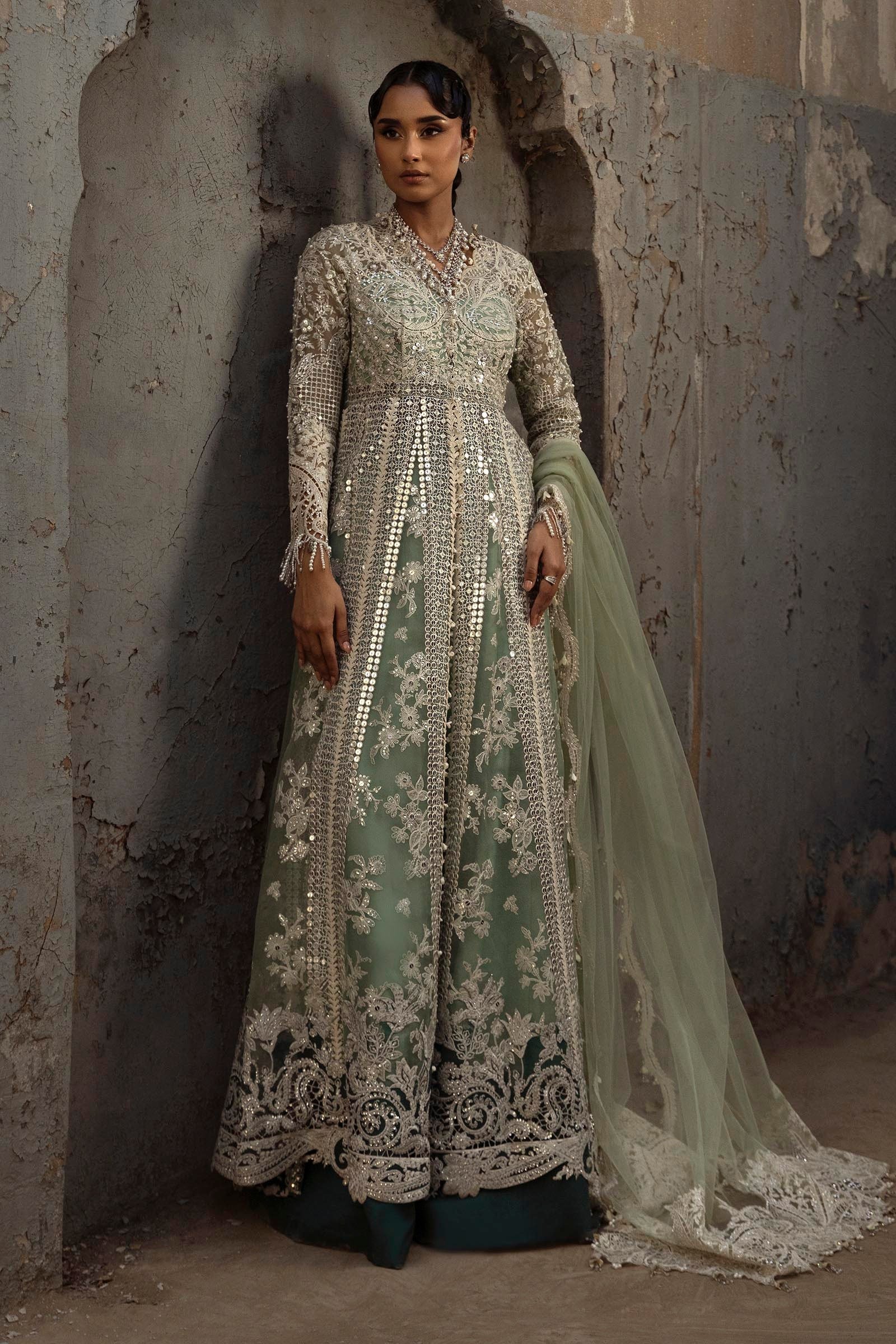 Pakistani Unstitched Organza 3 Piece Suit-San-79 - Luxury Collection | Latest Pakistani Design Salwar Kameez Punjabi Suits Designers Wear