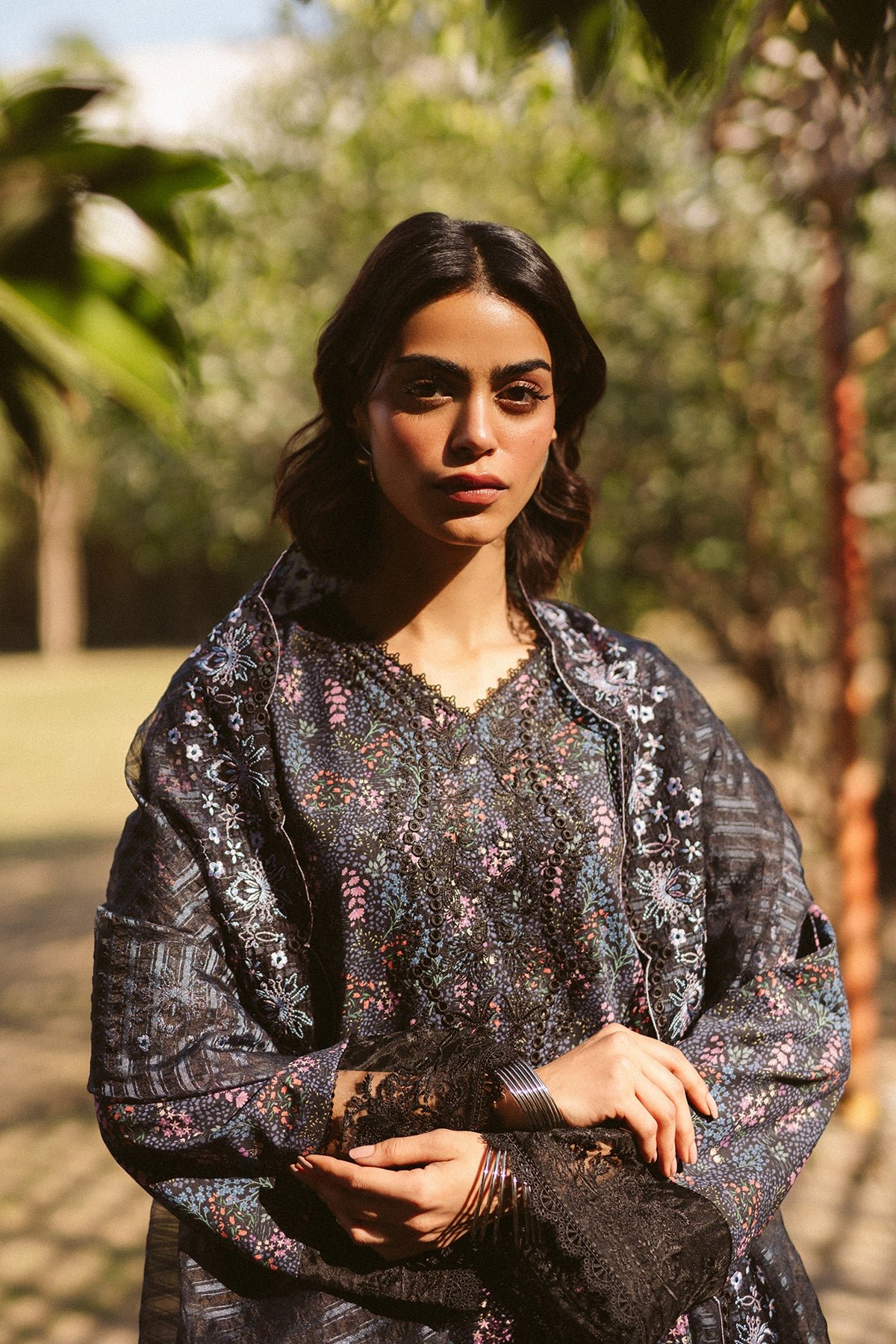 Pakistani Embroidered Suit Unstitched 3 Piece Aziel - Formal Collection | Latest Pakistani Punjabi Suits Salwar Kameez Designer wear.