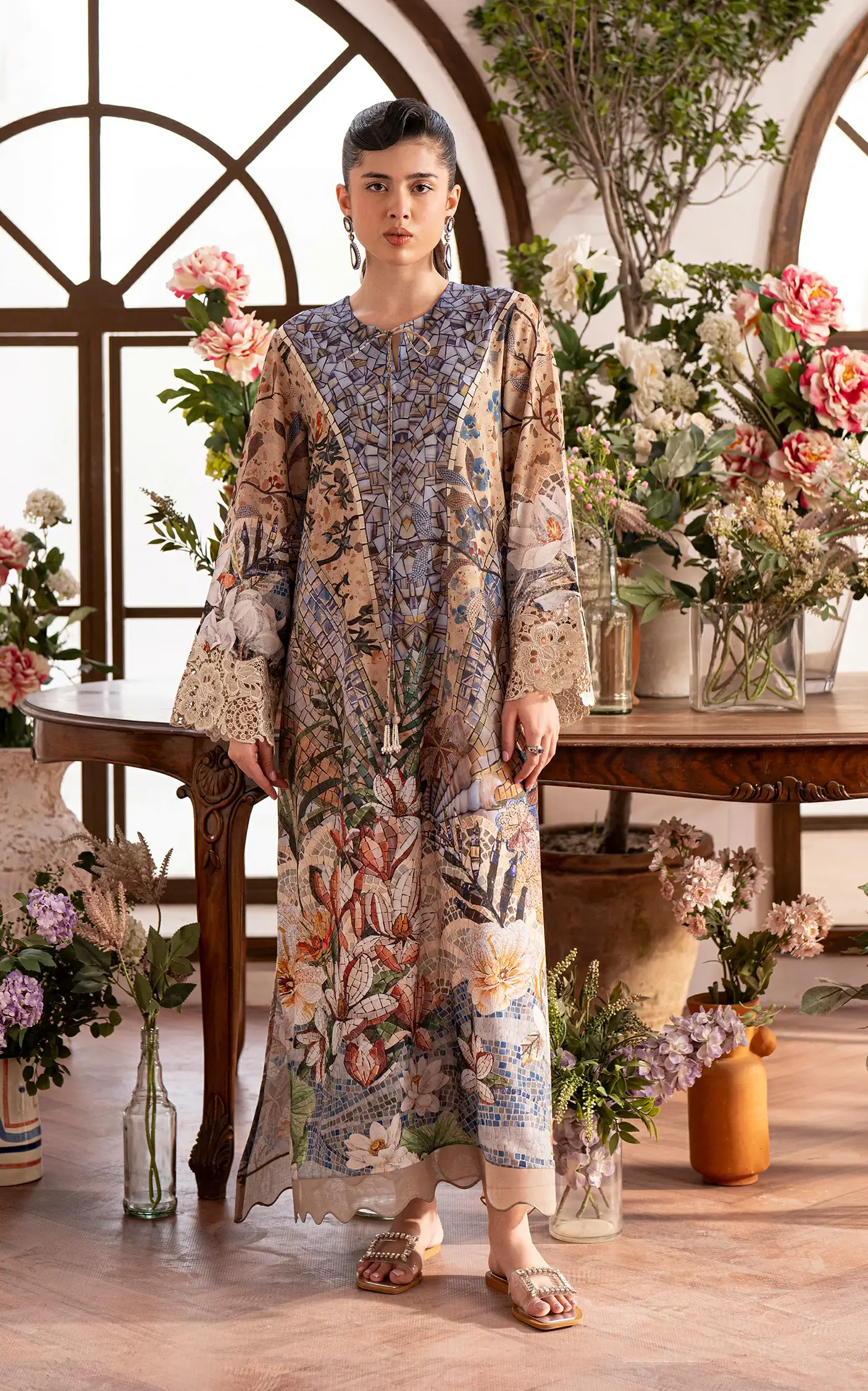 Pakistani Embroidered Stitched | Ceramic Dreams | Latest Pakistani Punjabi Suits and Salwar Kameez Designer Wear.