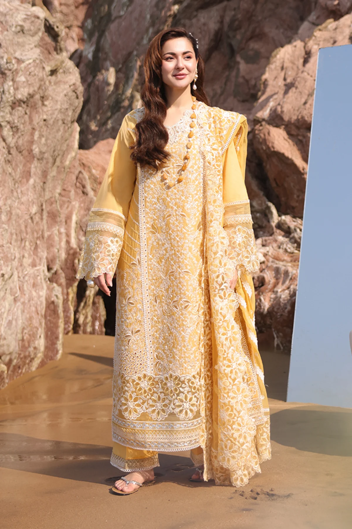 Pakistani Embroidered Unstitched 3-Piece SL 85 Anaya | Latest Pakistani Salwar Kameez Punjabi Suits Designer Wear.
