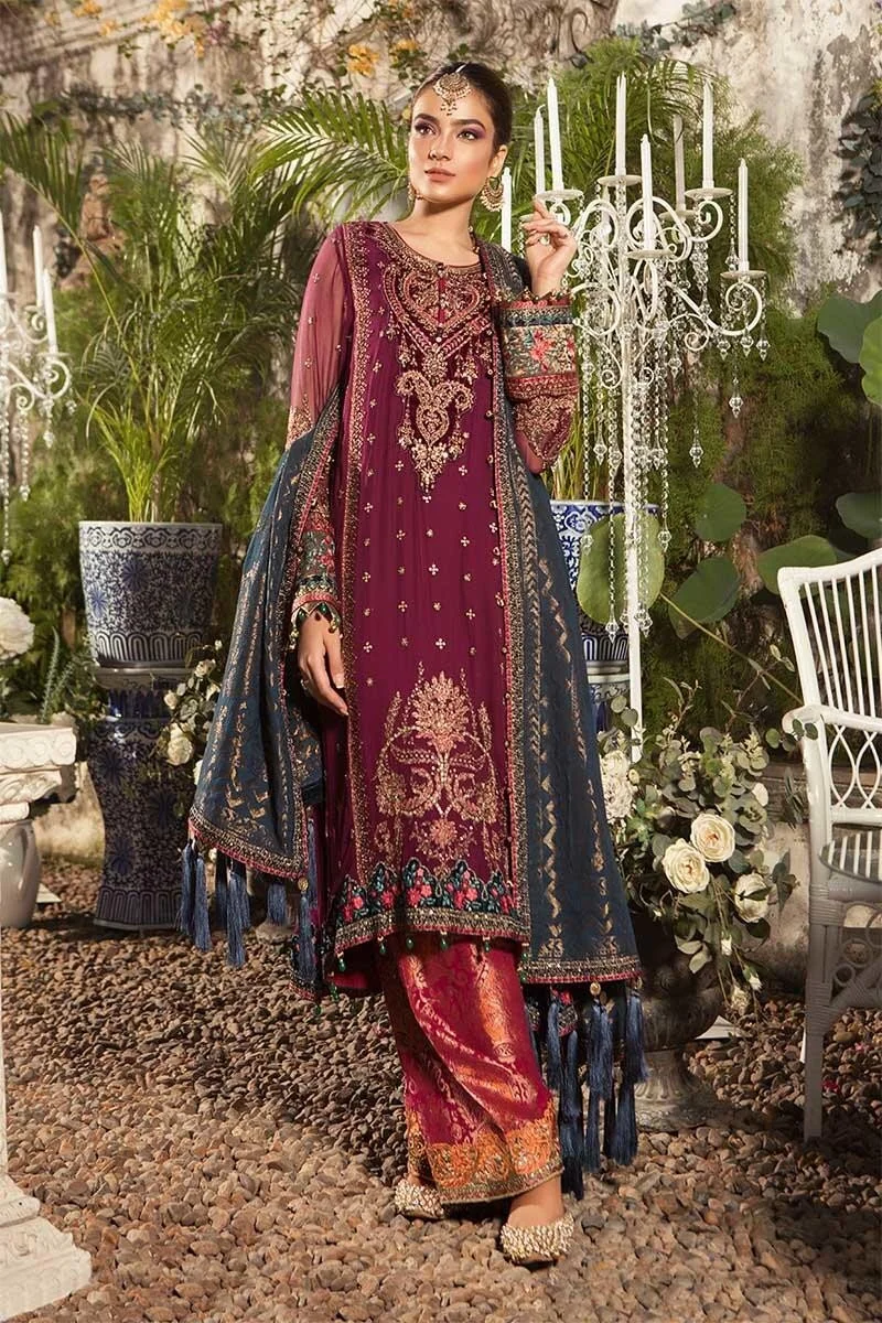 Pakistani Embroidered Chiffon Nm-242 Eid Collection Suit Luxury Designer Wear Pakistani Salwar Kameez