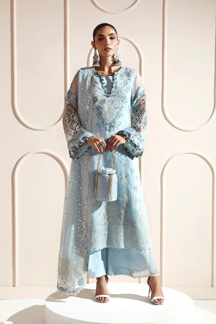 Pakistani Embroidered Chiffon AF-BCH-2204-DHANAK- Ali-99 | Latest Pakistani Punjabi Suits Salwar Kameez Designer Wear