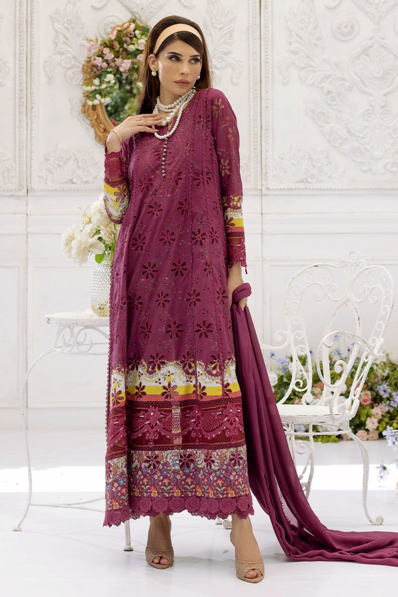 Pakistani 3 Piece Unstitched Suit Zahira | Latest Pakistani Design Salwar Kameez Punjabi Suit Designer Wear.