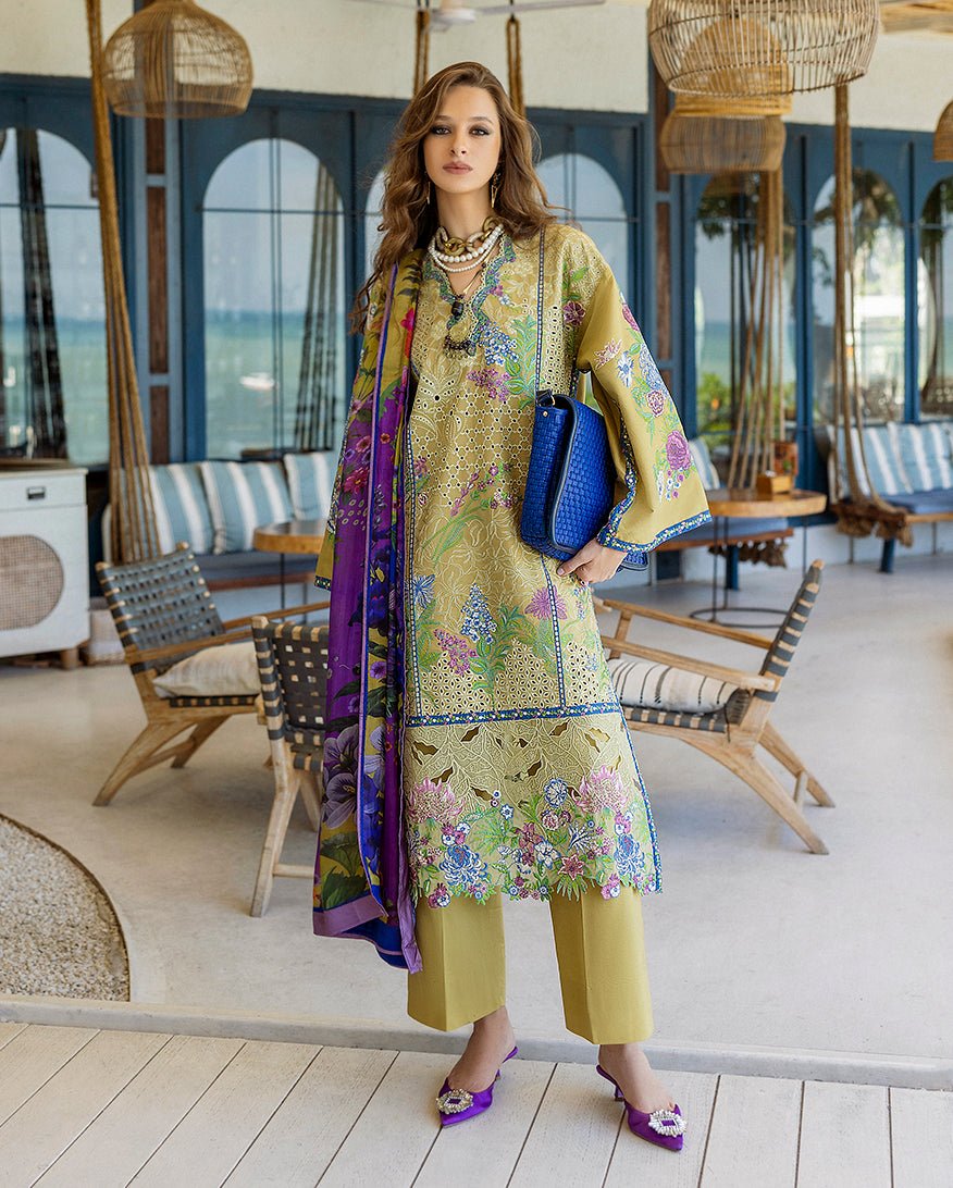 Pakistani Embroidered lawn Lueur Unstitched || Latest Pakistani Punjabi Suits Salwar Kameez Designer Wear.