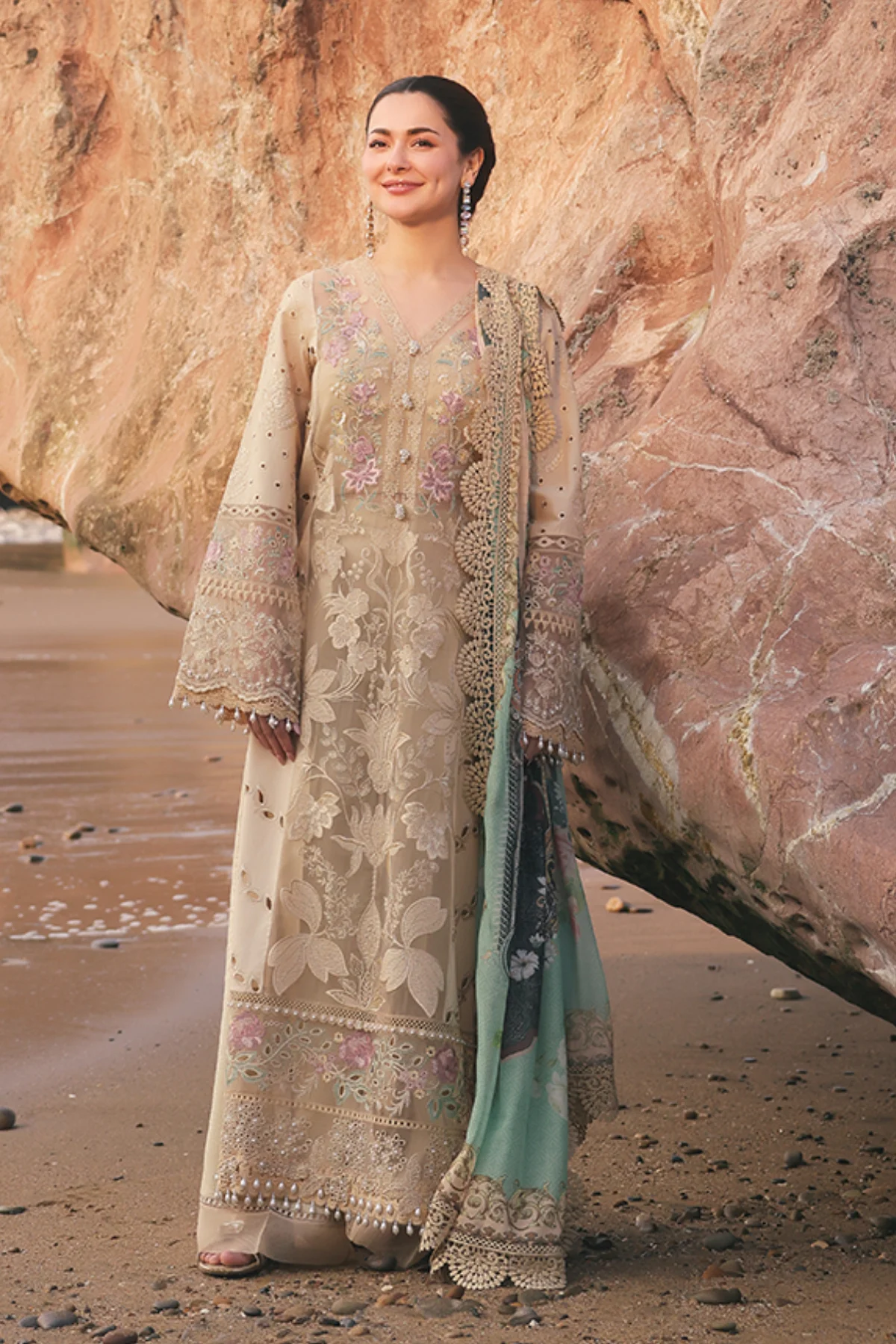 Pakistani Embroidered Unstitched 3-Piece SL 83 Ayzal | Latest Pakistani Salwar Kameez Punjabi Suits Designer Wear.