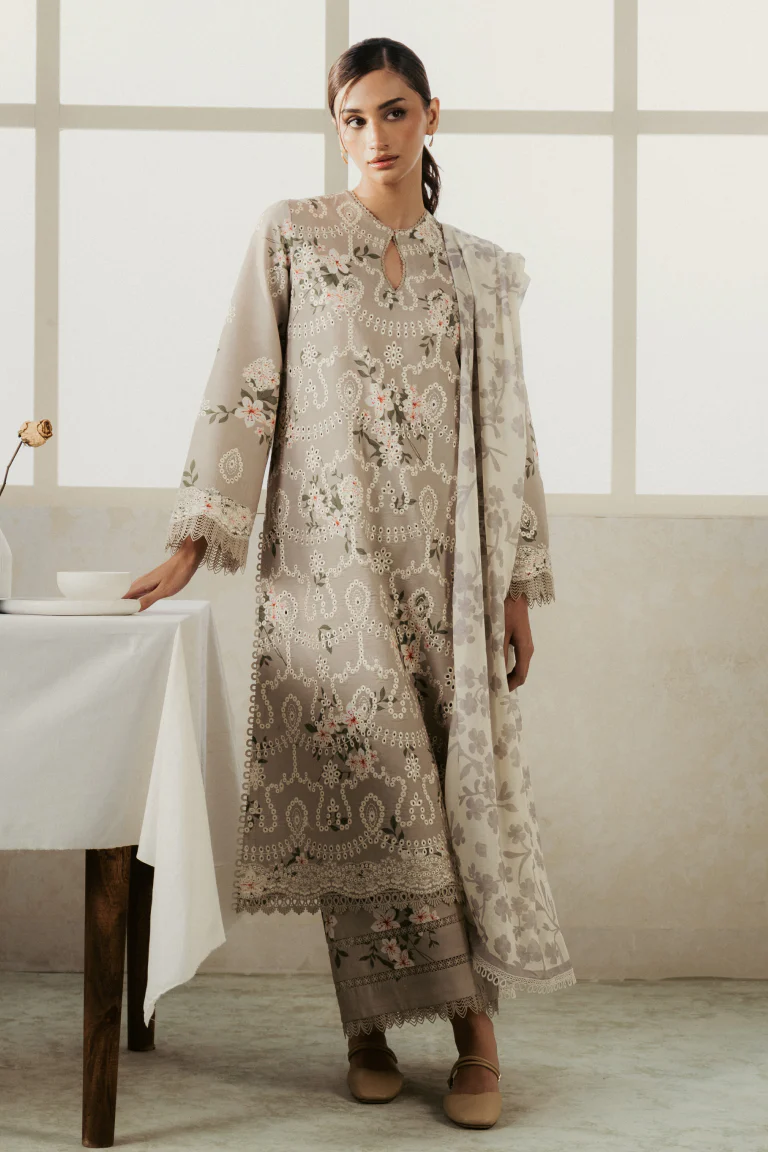 Pakistani Embroidered Suit Unstitched 3 Piece PURE/OPAL - Formal Collection | Latest Pakistani Punjabi Suits Salwar Kameez Designer wear.