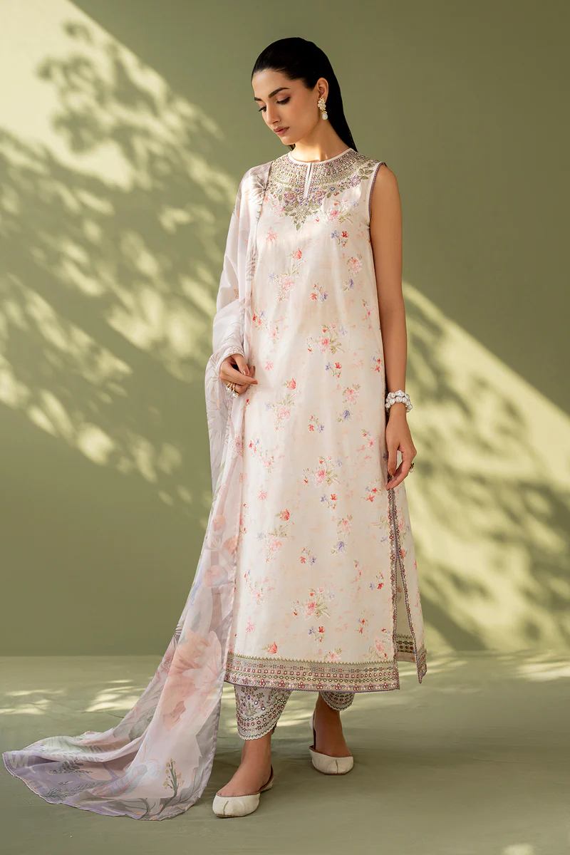 Pakistani EMBROIDERED PRINTED LAWN UF-4169 Unstitched 3-Piece Suit | Latest Pakistani Salwar Kameez Design | Punjabi Suit Designer Wear.