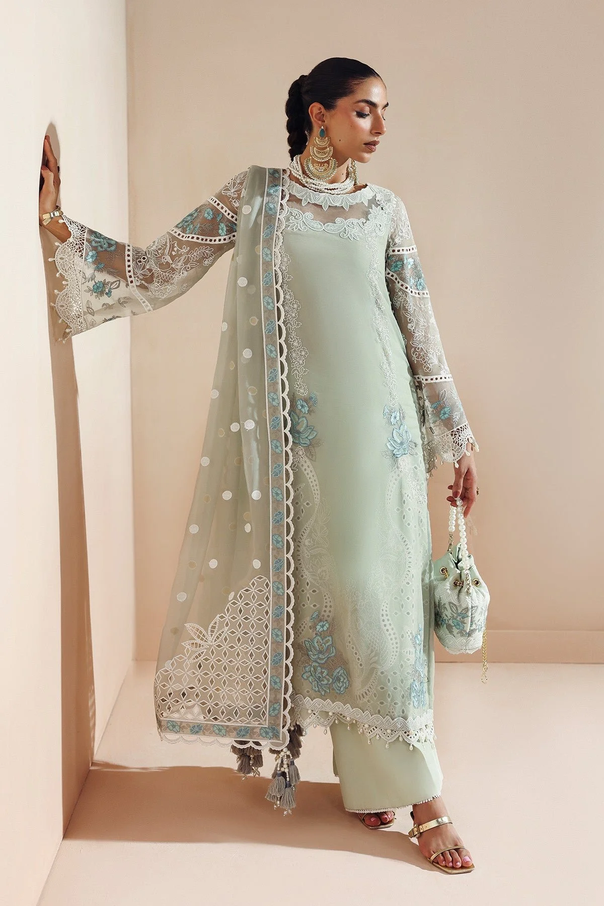 Pakistani Embroidered Chiffon AF-BCH-2199-SAIYAARA- Ali-100 | Latest Pakistani Punjabi Suits Salwar Kameez Designer Wear