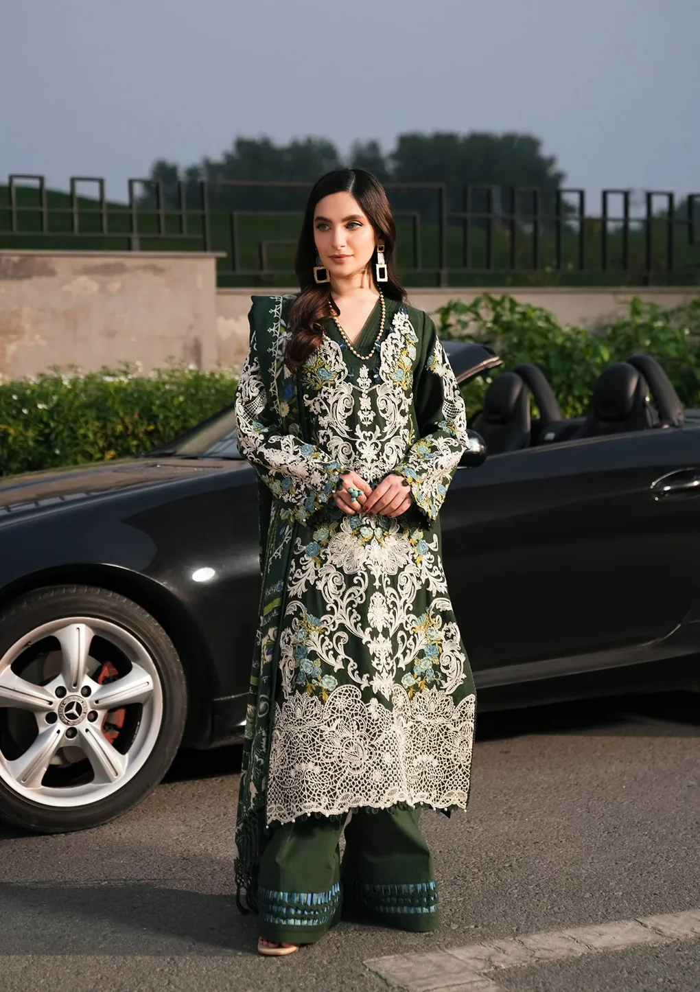 Pakistani Winter Pashmina Shawl Collection 2024 Suit Unstitched 3 Piece EPW-6A Endless Devotion-AF-06 - Formal Collection | Latest Pakistani Punjabi Suits Salwar Suits Designers Wear