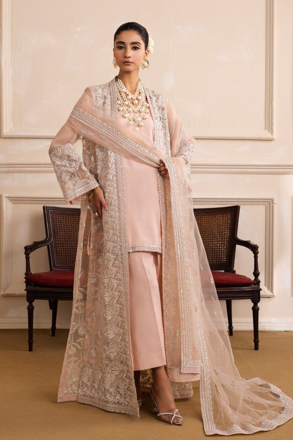 Pakistani Embroidered 3Pc Organza Formal Suit Unstitched CLEOPATRA - MW40040- Ria-28 | Latest Pakistani Punjabi Suits Designer Wear