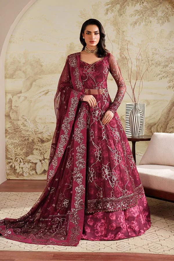 Pakistani Embroidered Net Unstitched 3Pc Suit ZRF-ZPE-07 FALEK-ZARR-118 | Latest Pakistani Design Salwar Kameez Punjabi Suit Designer Wear.