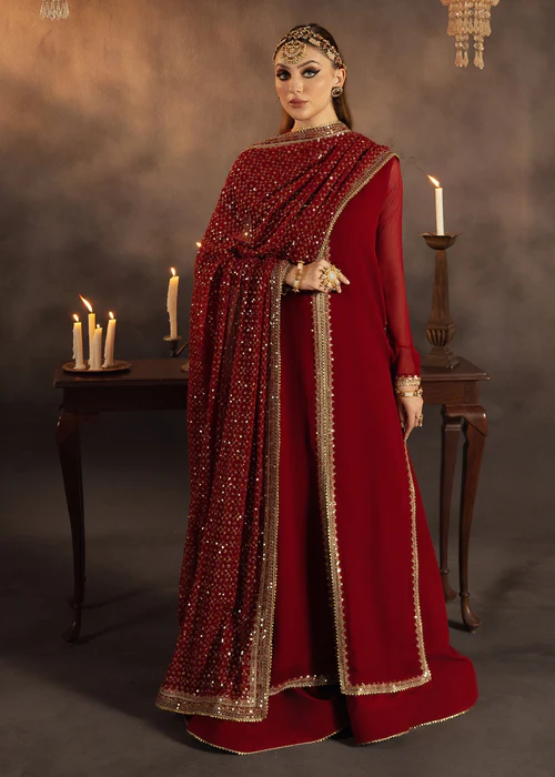 Silsila Luxry PRET Embroidered Luxury 3 Piece Collection Unstitched By Meeral Collection Gulnaar - Meeral Luxe | Latest Pakistani Punjabi Suits Salwar Kameez Designers Wear