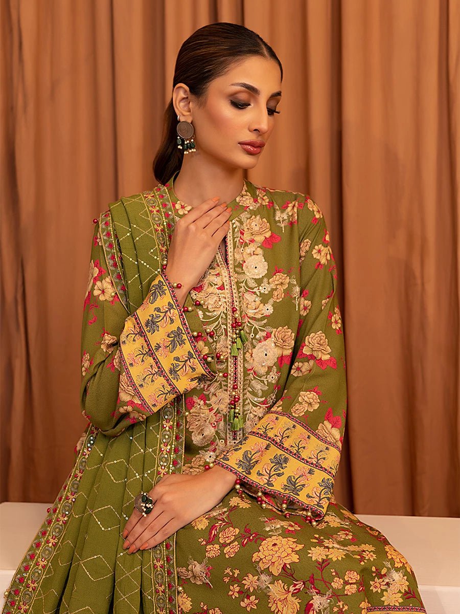 SAL 04 Pakistani EMBROIDERED LUXURY KARANDI UNSTITCHED 3PCS | Latest Pakistani Punjabi Suits Salwar Kameez Designer Wear