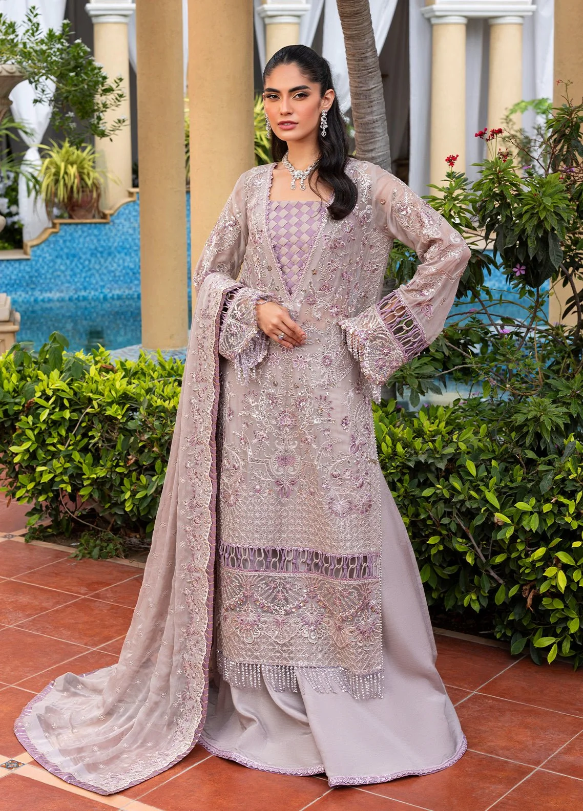 Pakistani Embroidered Chiffon 3 Piece CT 29008 Falling for you - Haye Dil Sg-07 | Latest Pakistani Salwar Kameez Design | Punjabi Suit Designer Wear