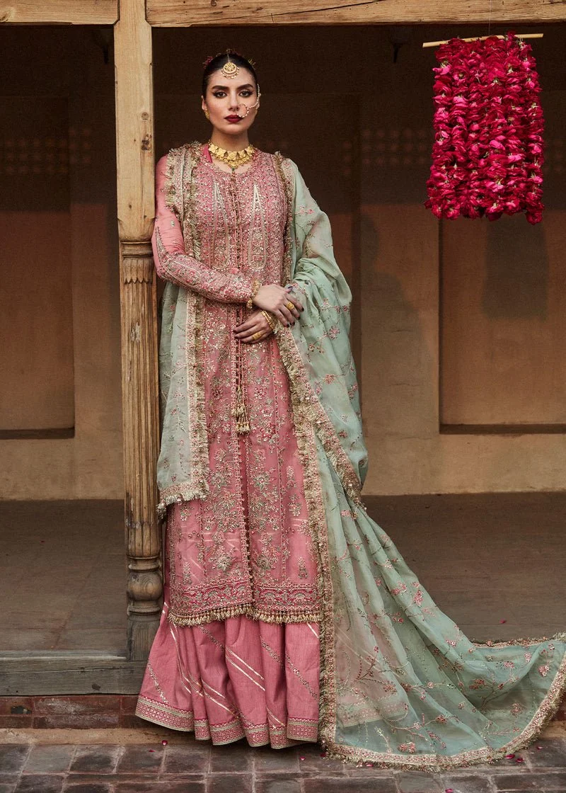 Pakistani Embroidered and embellished organza Hus-301 || Latest Pakistani Salwar Kameez.